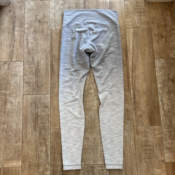 Lululemon Leggings Womens 8 White, Heather Gray full length - Picture 3 of 4
